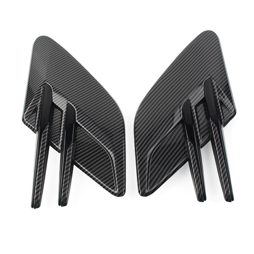 Carbon Fiber Style Side Flares Air Vent Cover Fit for Range Rover Sport 2018-22