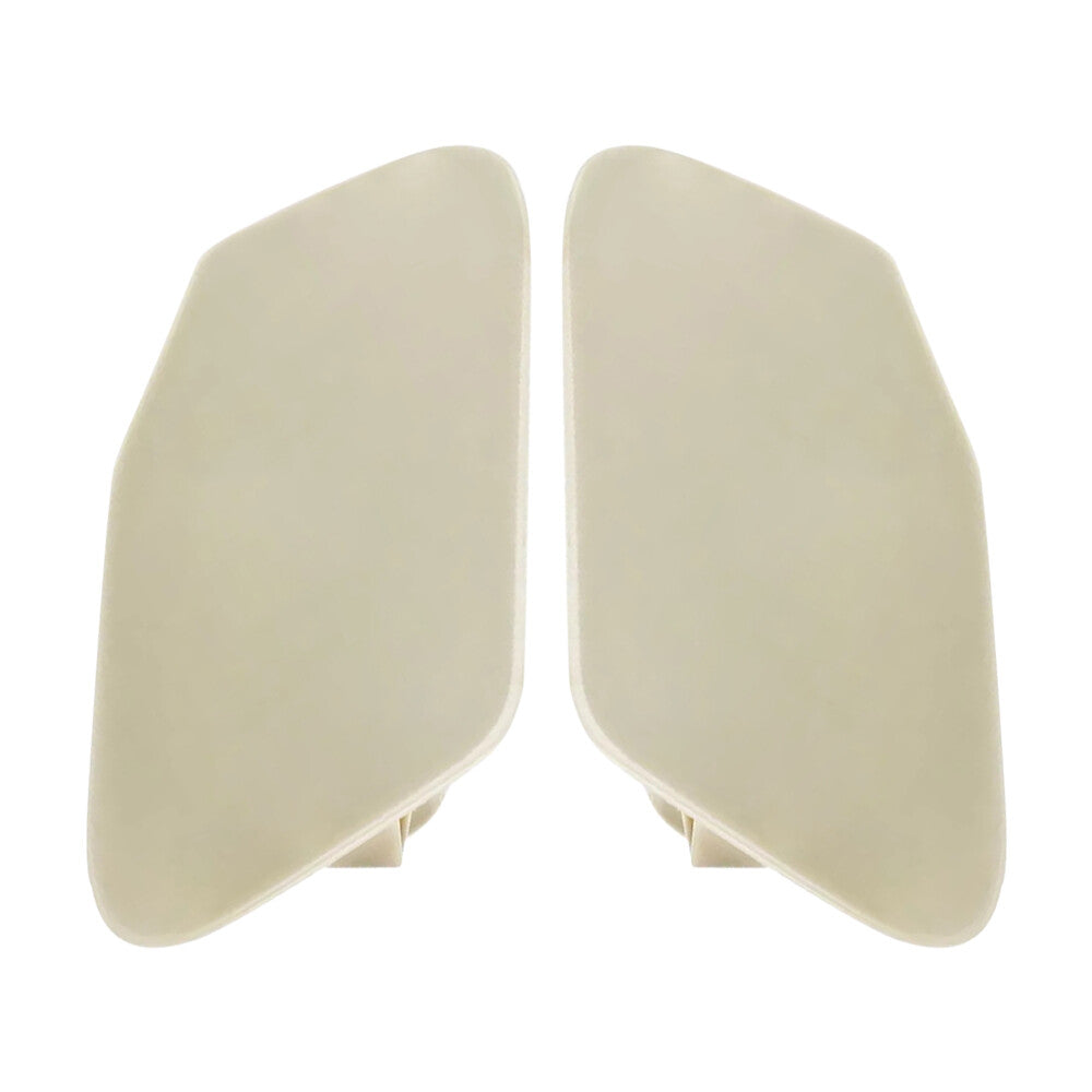 Pair LH RH Headlight Washer Spray Nozzle Cover Unpainted Fits for BMW X3 2014-2016