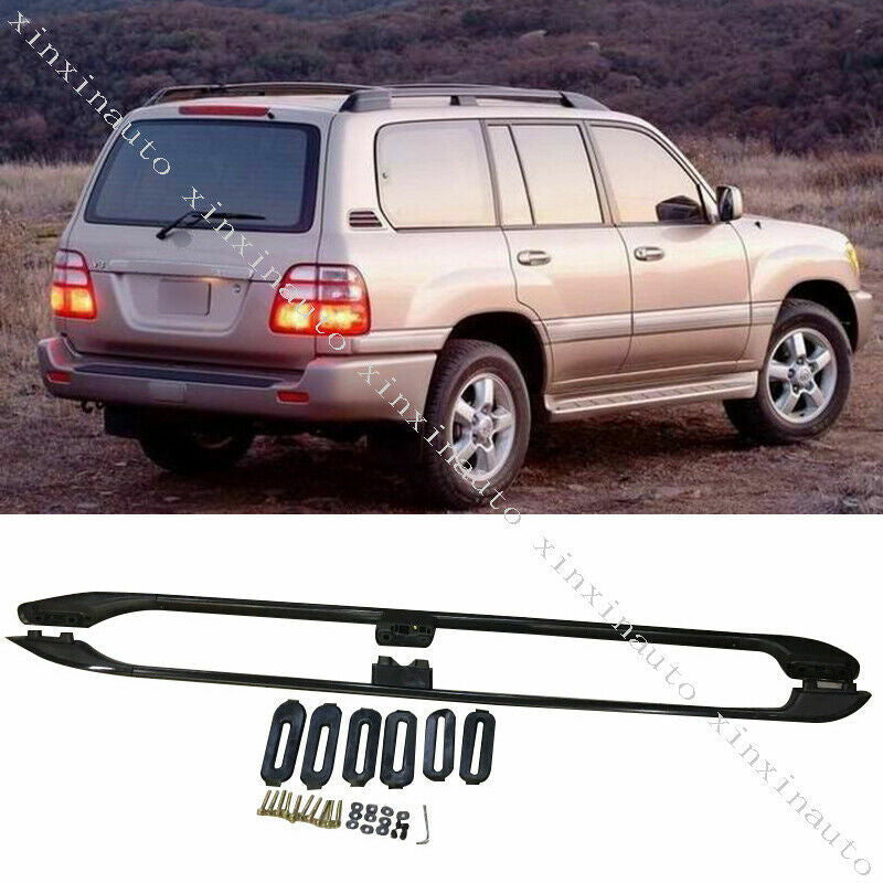 Factory Style Roof Rails Rack Black for Toyota for Land Cruiser FJ/LC100 1998-2007