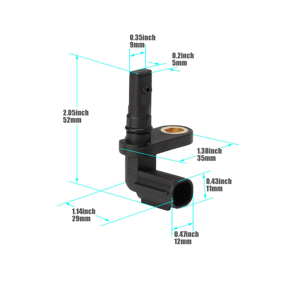 4x ABS Wheel Speed Sensor Left Right for Toyota Tundra Sequoia 4.0 4.6 4.7 5.7