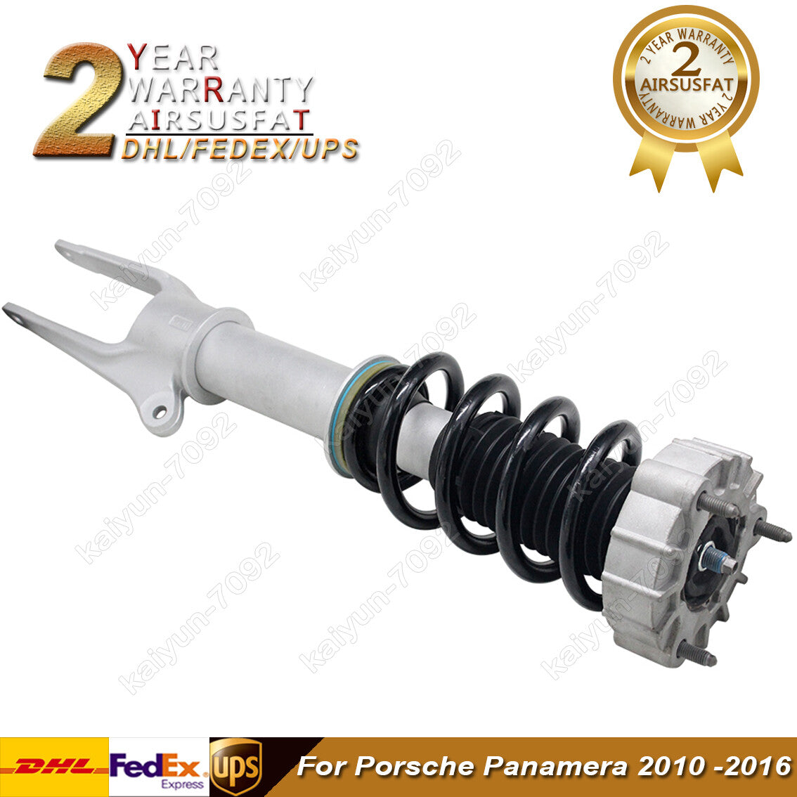 1x for Porsche for Panamera 2010 -2016 Front L/R Shock Absorber Strut Assembly W/EDC
