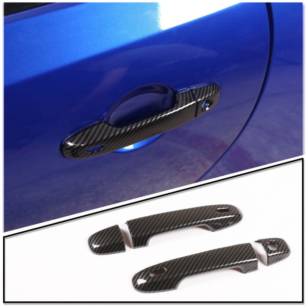 Carbon fiber ABS side vent socket cover trim for Toyota @FJ Cruiser 2007-2021