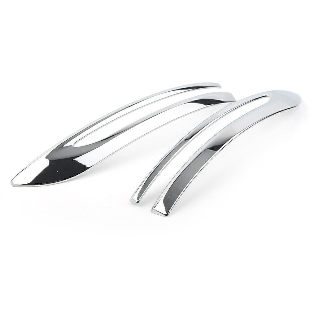 ABS Chrome Rear View Mirror Stripe Cover Trim 2pcs Fit for Nissan Kicks 2017-2019 18