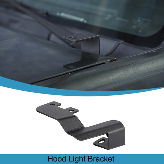 Left Side Engine Hood LED Light Lamp Bracket Mount for Suzuki for Jimny 2007-2017