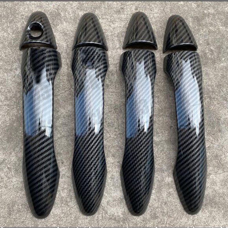 for Kia Optima K5 2011-2015 Carbon Fiber Style Car Side Door Handle Covers Trim