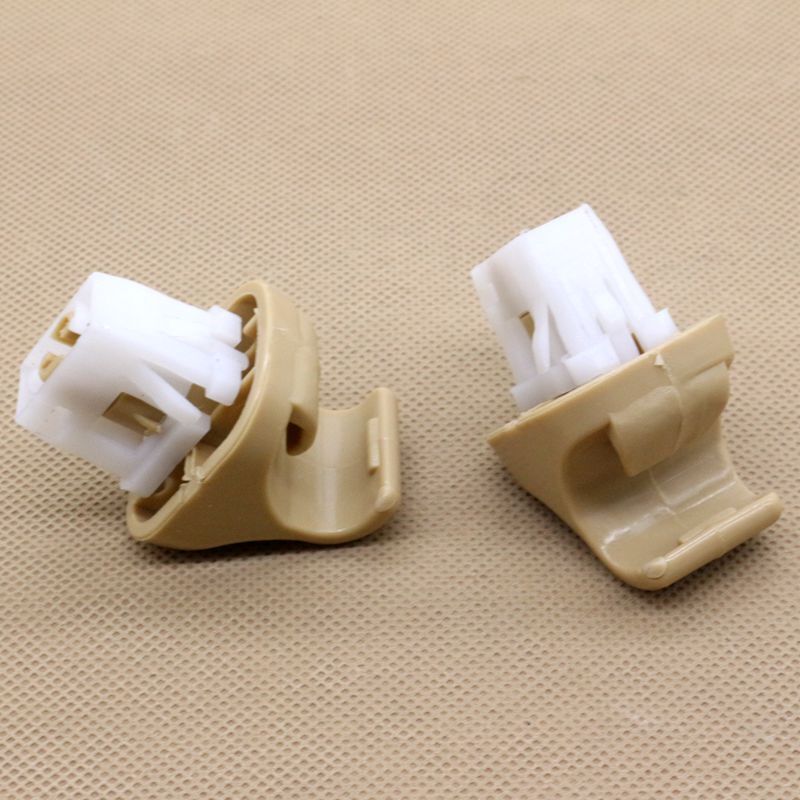 2-Pack Beige Sun Visor Clips 88217TR0A01ZK Suitable for Honda 13-17 Accord  15-16 CR-V