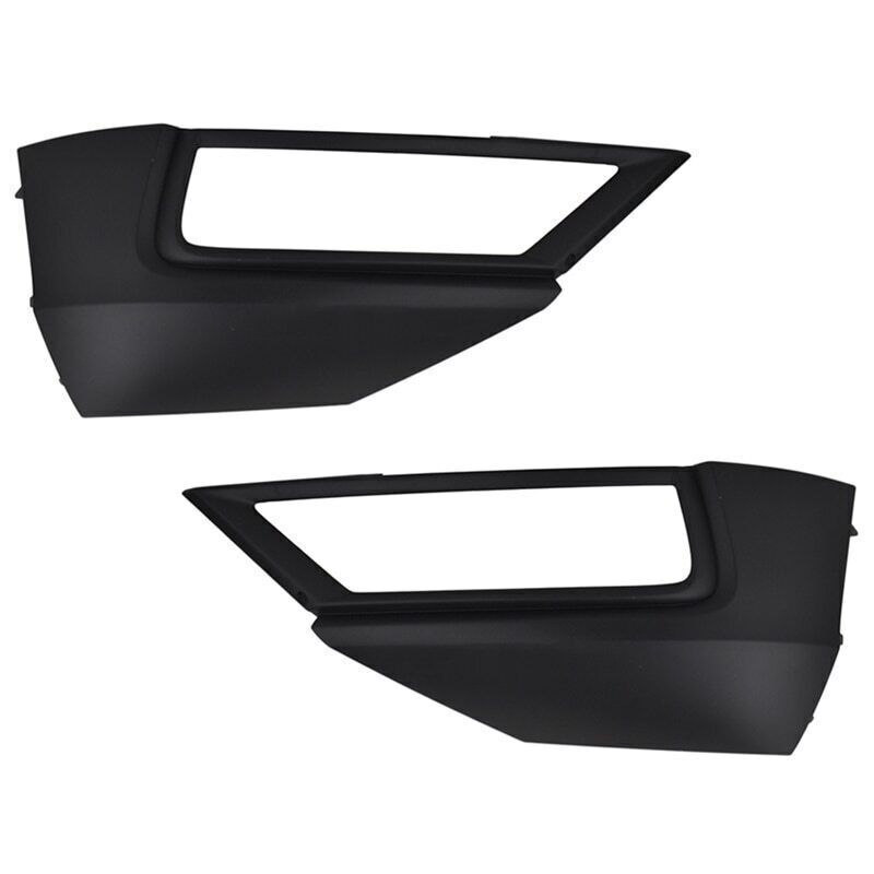 The new front bumper fog light frame (left) is suitable for Volkswagen for Tiguan L 2017-2019.