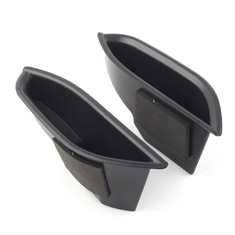 Front Door Handle Armrest Storage Box Tray Bin Kit for Cadillac SRX 2011-2015