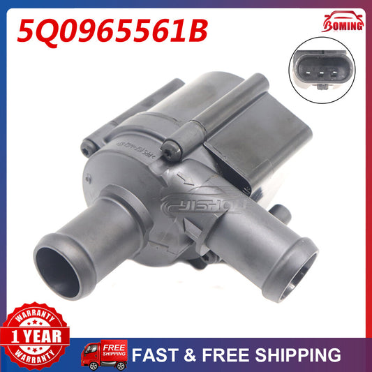 Auxiliary water pump 5Q0965561B is suitable for Audi seats and for Skoda for VW 1.6 1.8 2.0TDI models. (5B0965567)