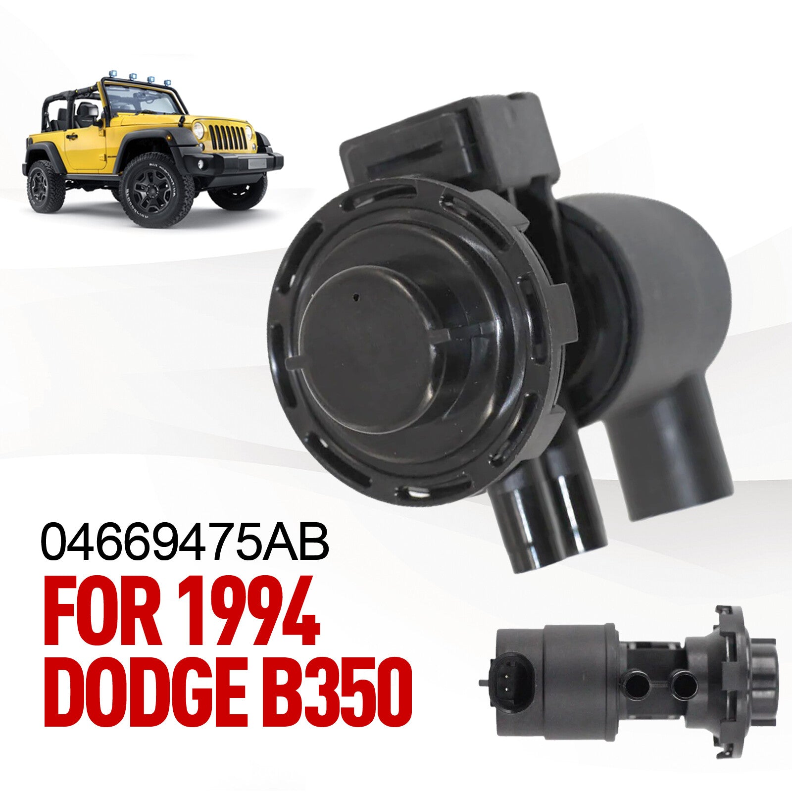 new Solenoid fuel wash valve 04669475AB, suitable for 1994-2006 for Jeep Grand Cherokee.