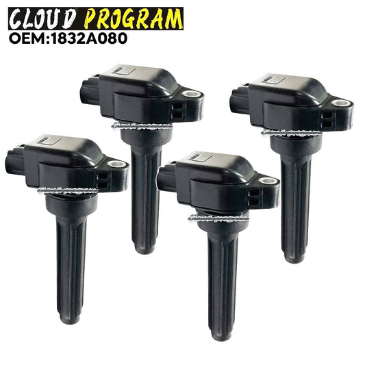 4PCS IGNITION COIL for MITSUBISHI ECLIPSECross EK DBA-B11W NASSAN DAYZ ROOX 0.6