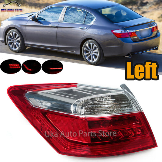 Left Tail Light Rear Brake Lamp Outside for Honda Accord 9th 2014 2015
