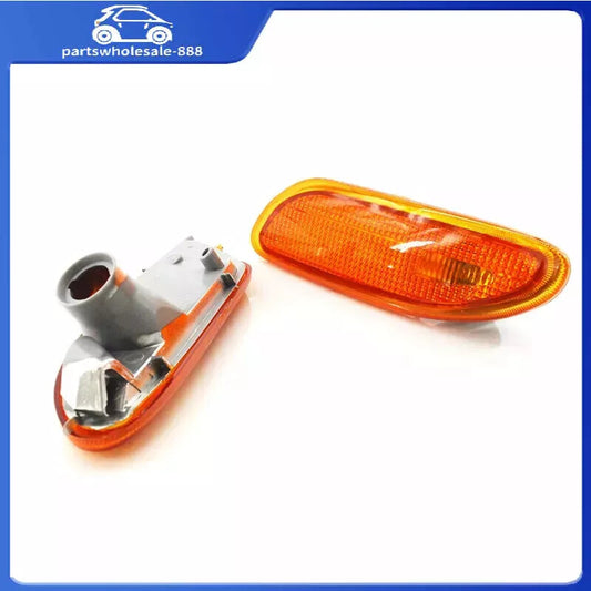1 Piar Smoked LED Side Light Amber For 2001-07 for Mercedes W203 C230 C240 C280 C320