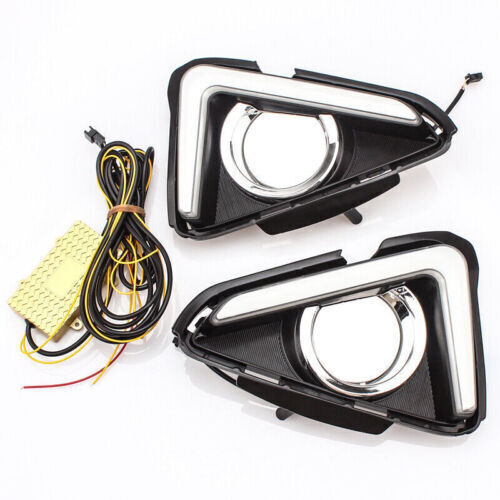 LED daytime running lights, fog lights, and turn signals for Toyota RAV4 2016-2018