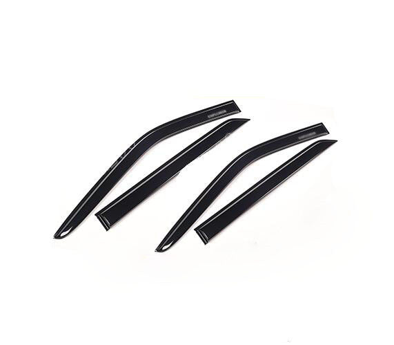 for Ford Explorer 2020-2024 Black Window Wind Visors Rain Guard Vent Deflectors