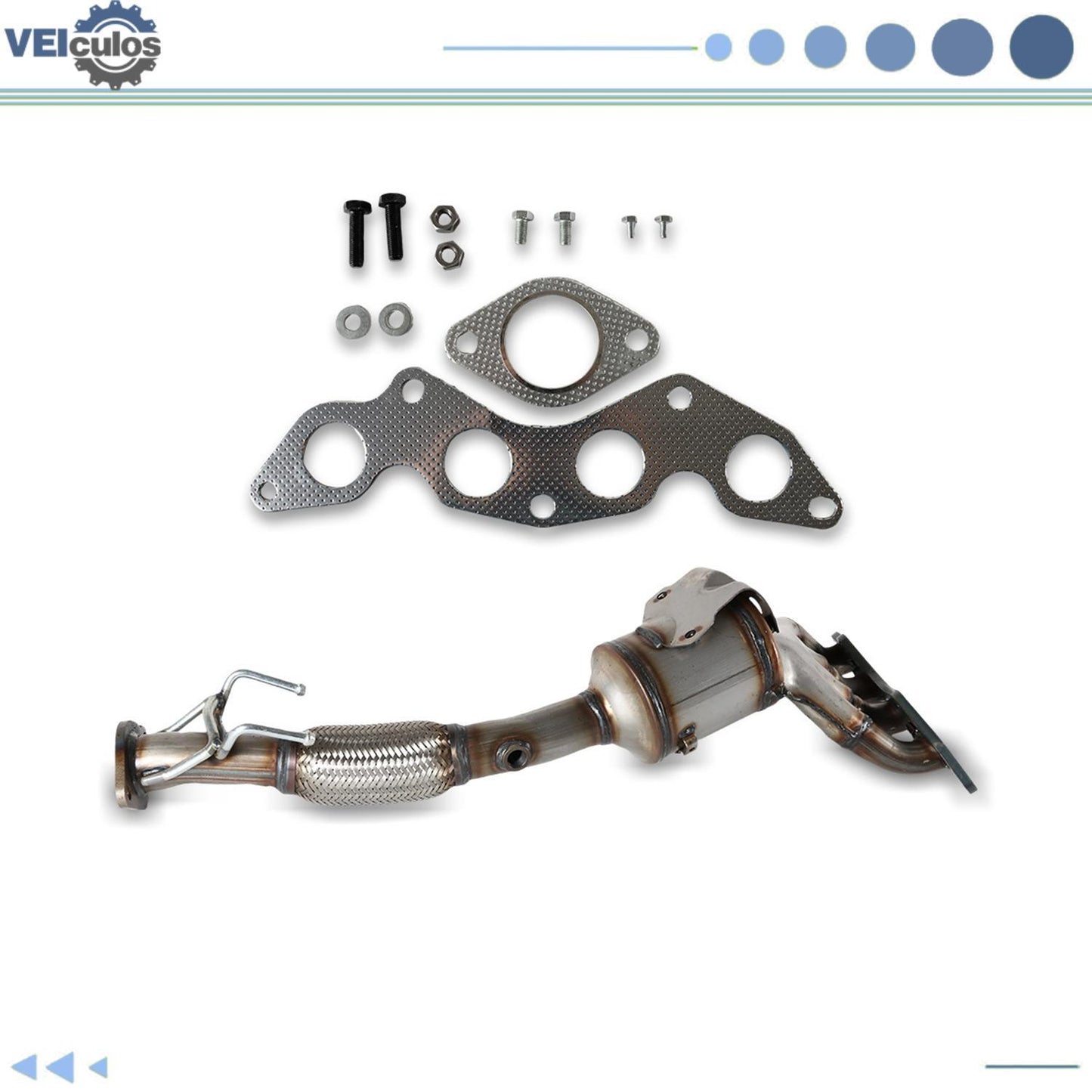 Stainless Steel Catalytic Converter For 2012-2018 for Ford Focus 2.0L Engine 641514