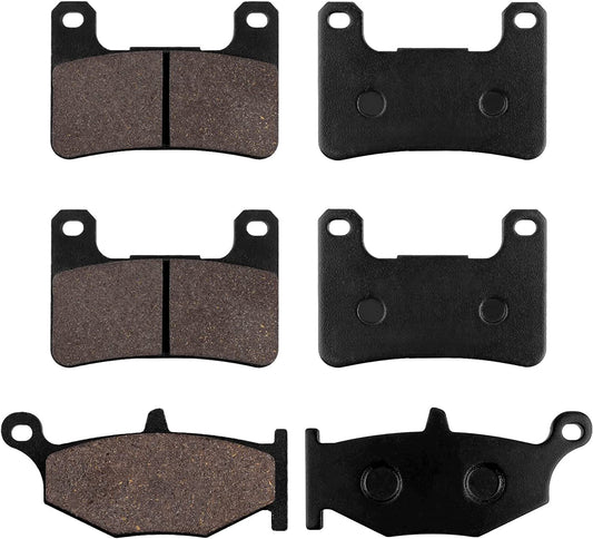 Front Rear Brake Pads for Suzuki GSX1300R Hayabusa 2008-2012 DL1000 Vstrom 2014