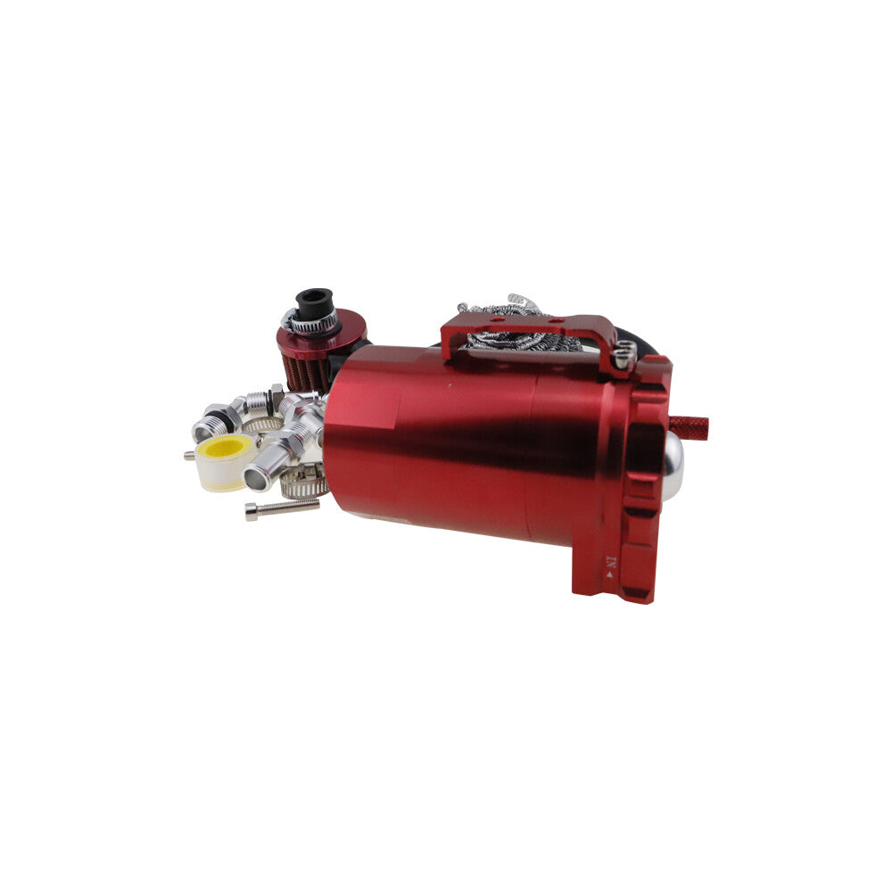 Red General Motors fuel tank kit, Polish confusion, reservoir and air filter