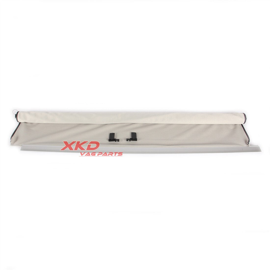 Gray sunroof sunshade and clips suitable for Volkswagen Touareg and for Audi Q7.