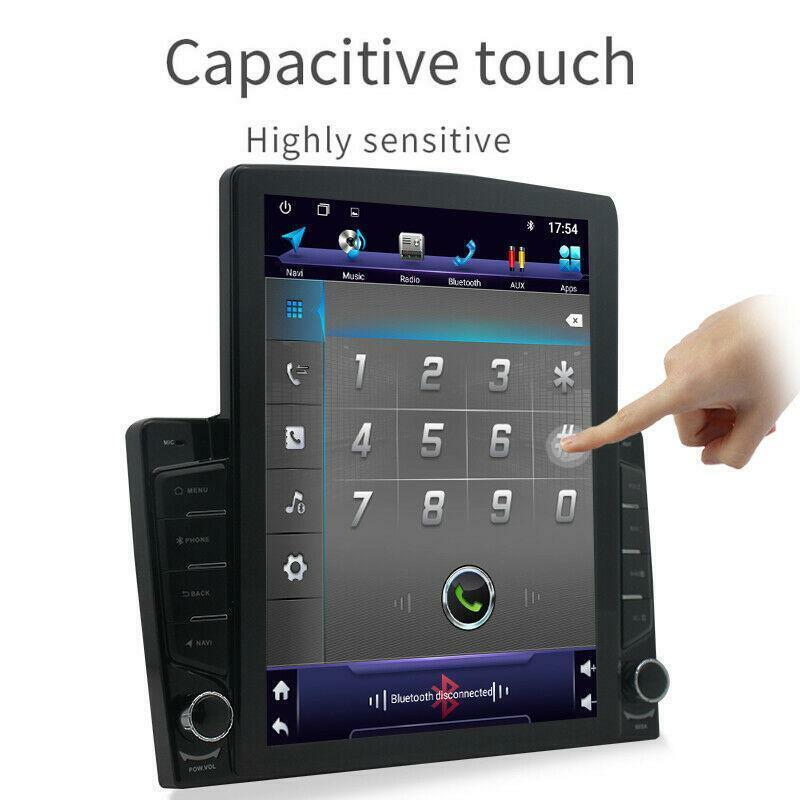 1GB+16GB 1DIN 10.1 Android 9.1 HD Quad-core Car Stereo Radio GPS Nav WiFi/3G/4G
