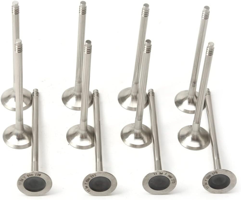 for BMW 135i 335i 640i X4 X5 12pcs Engine Exhaust Valve Kit Fit 3.0T 11347583780
