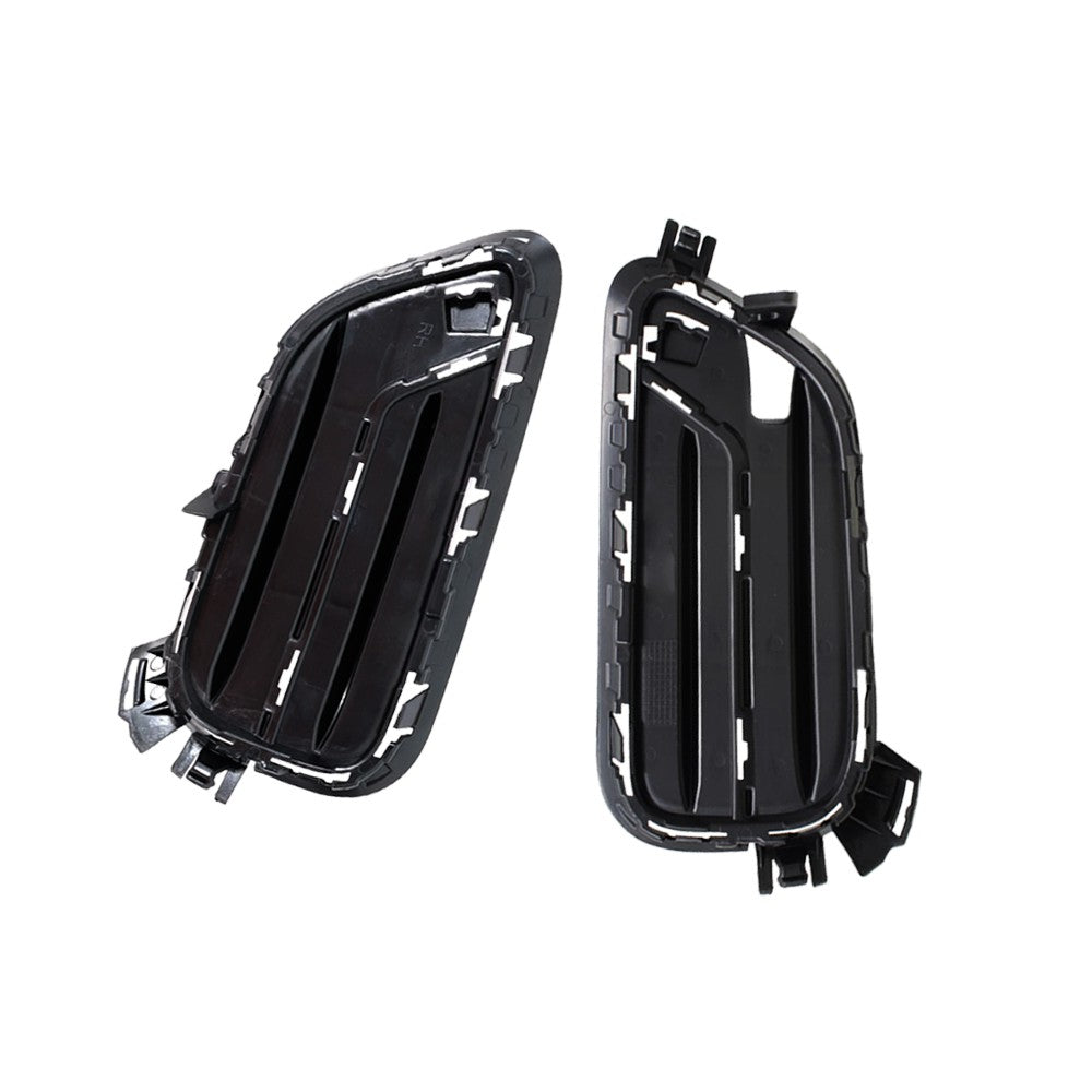 Front Left + Right Bumper Inserts Grille Cover Fits For X3 2015 2016 2017