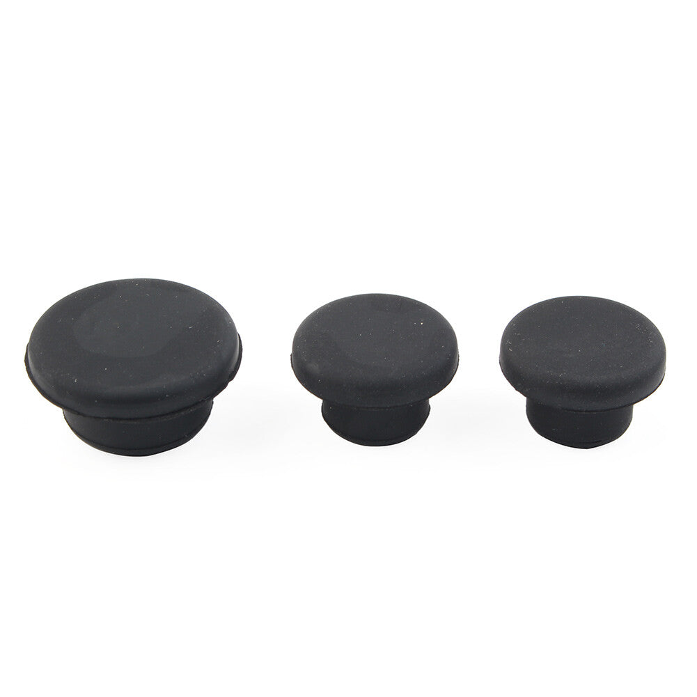 Tailgate Rubber Plug Dust Plugs Fit for Jeep for Wrangler JL 2018-up Black Car 3pcs