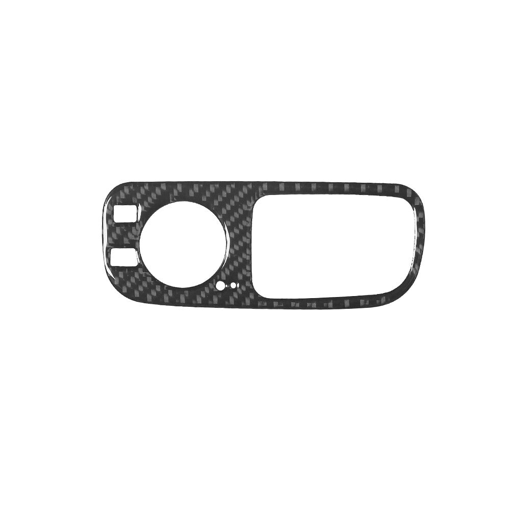 Carbon Fiber AWD Button Switch Storage Frame Trim for Dodge Durango 2014-2020