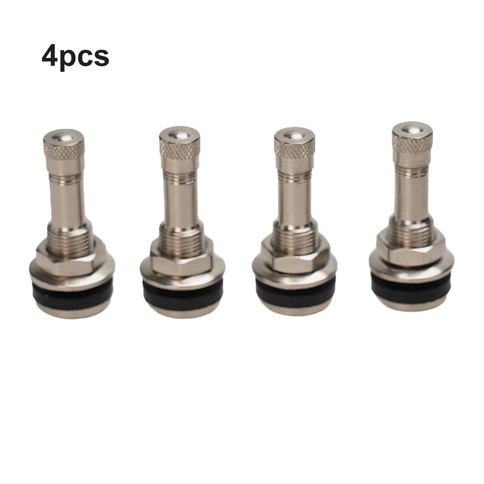 TR416 Chrome Metal Tubeless Bolt In Valve Stems Tires Tubeless Tyre Valves 4pcs