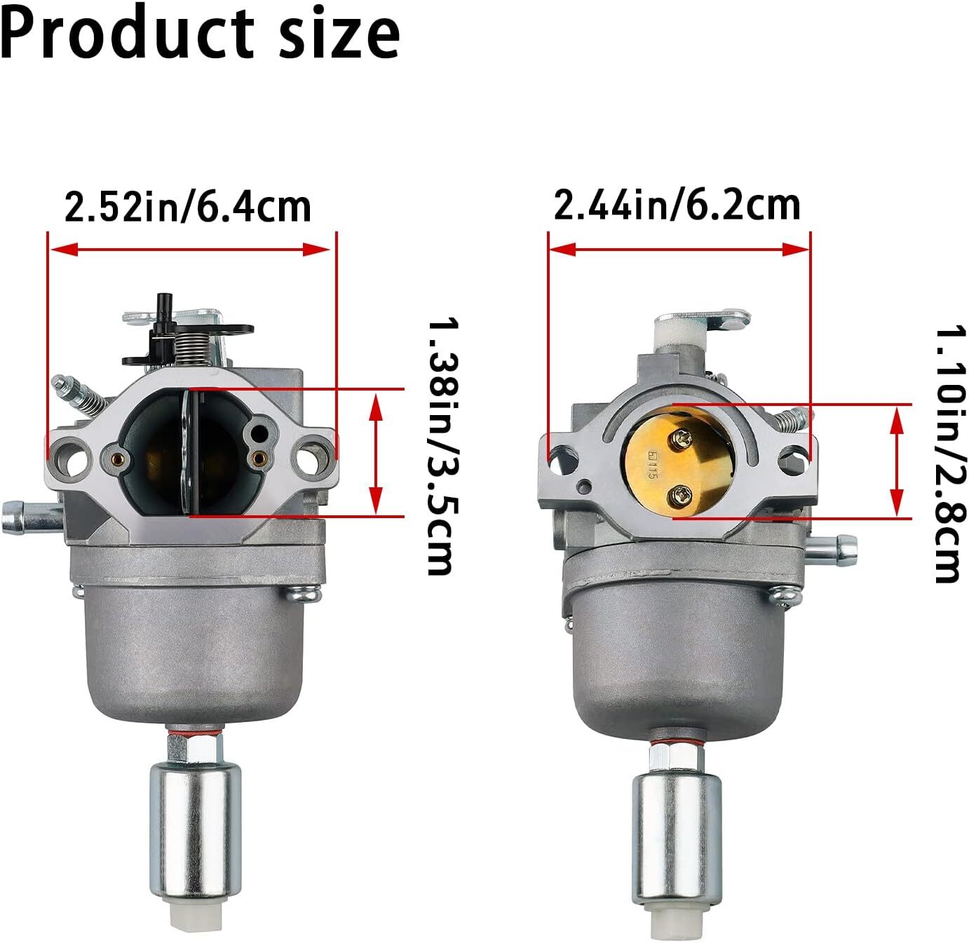 Carburetor for Briggs Stratton 791858 794572 698620 690194 499153 Lawn Tractor