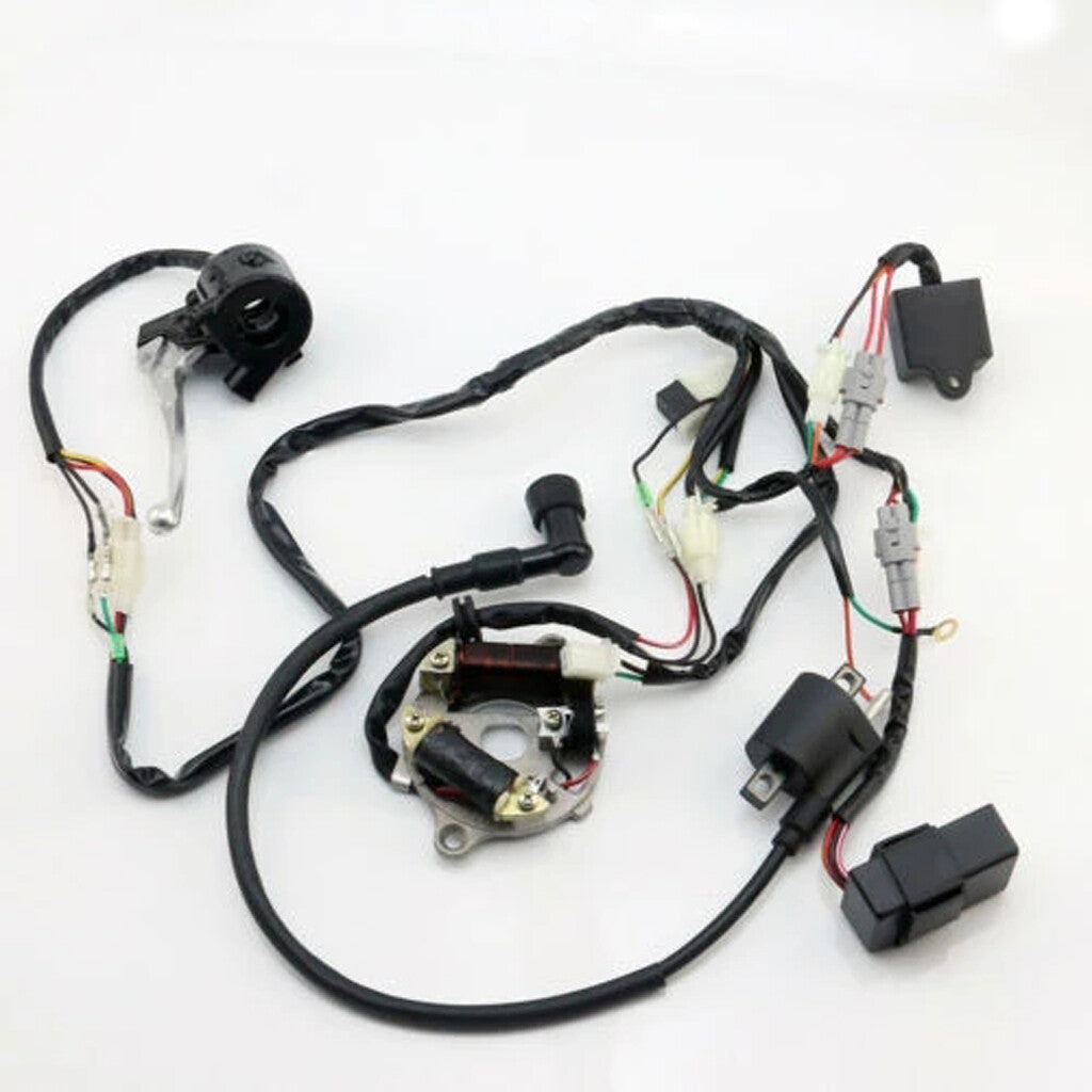 PW50 Wire Wiring Harness Loom Ignition Switch CDI Magneto Stator for Yamaha Pw50