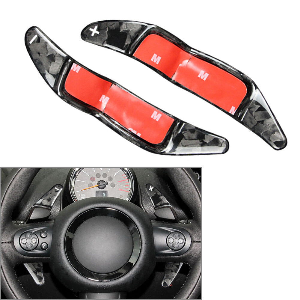 Carbon Fiber Steering Wheel Shift Paddle for Mini R55 R56 R57 R58 R59 R60 R61