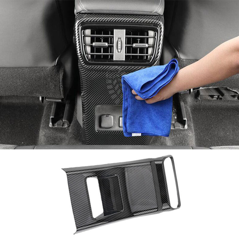 for Lexus NX250 350 450h 2022-2023 Carbon Fiber Rear Air Outlet Vent Panel Cover