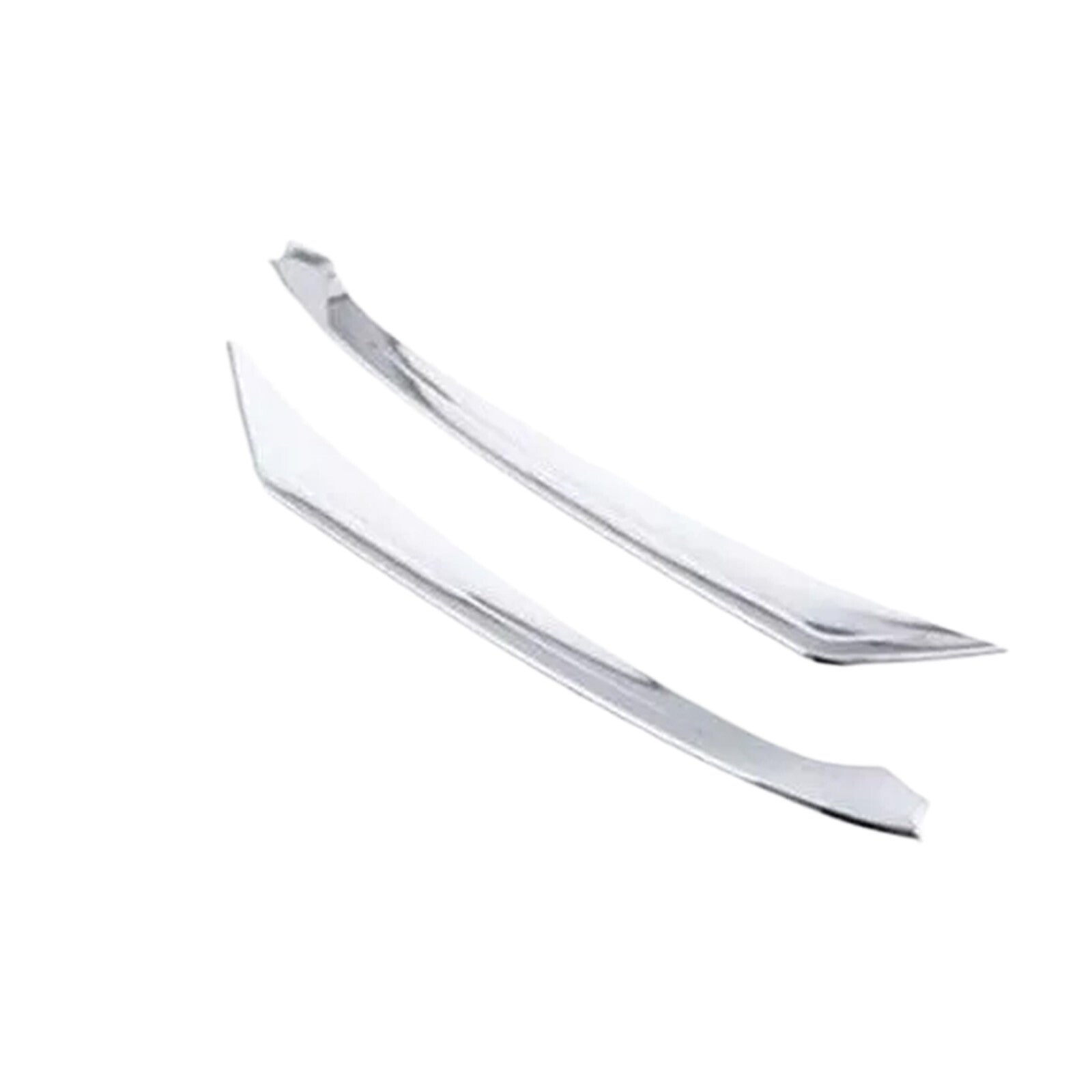 2x Front Bumper Fog Light Lamp Cover Molding Chrome Trim for Acura TLX 2015-2022