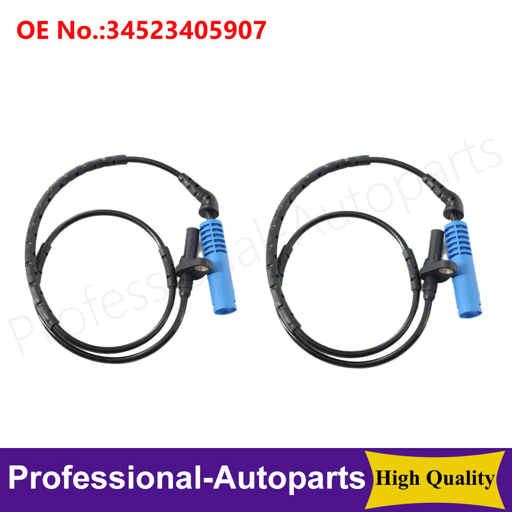One pair of rear L+R wheel speed sensors and ABS braking system suitable for BMW X3 2004-2010.
