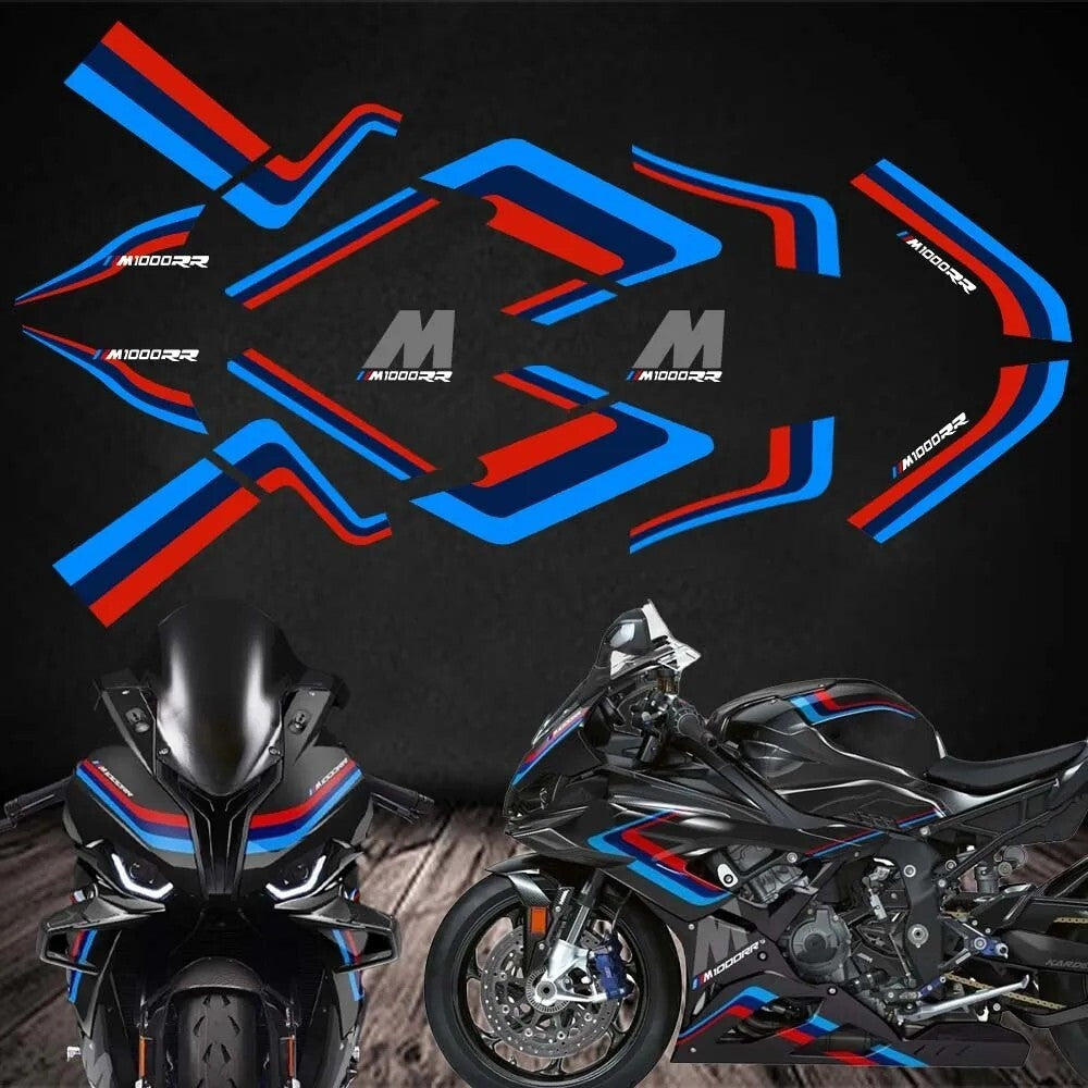 Fit for BMW S1000RR M1000RR Vehicle Sticker Set 2019-2022 Retrofit Decal Sticker