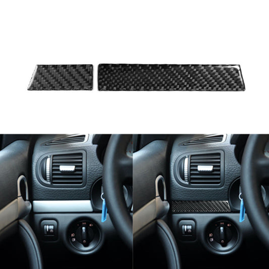 Carbon Fiber Left Side Steering Wheel Cover Trim for Porsche for Cayenne 2003-2010