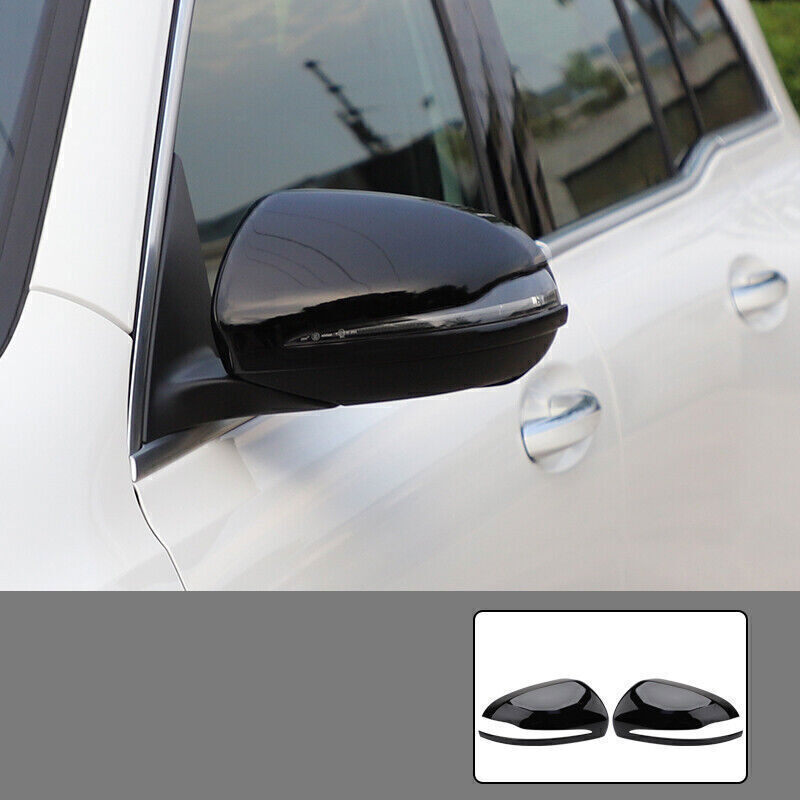 for Benz GLE350 450 GLE63 53 2020-2023 Glossy Black Side Door Mirror Cover Trims