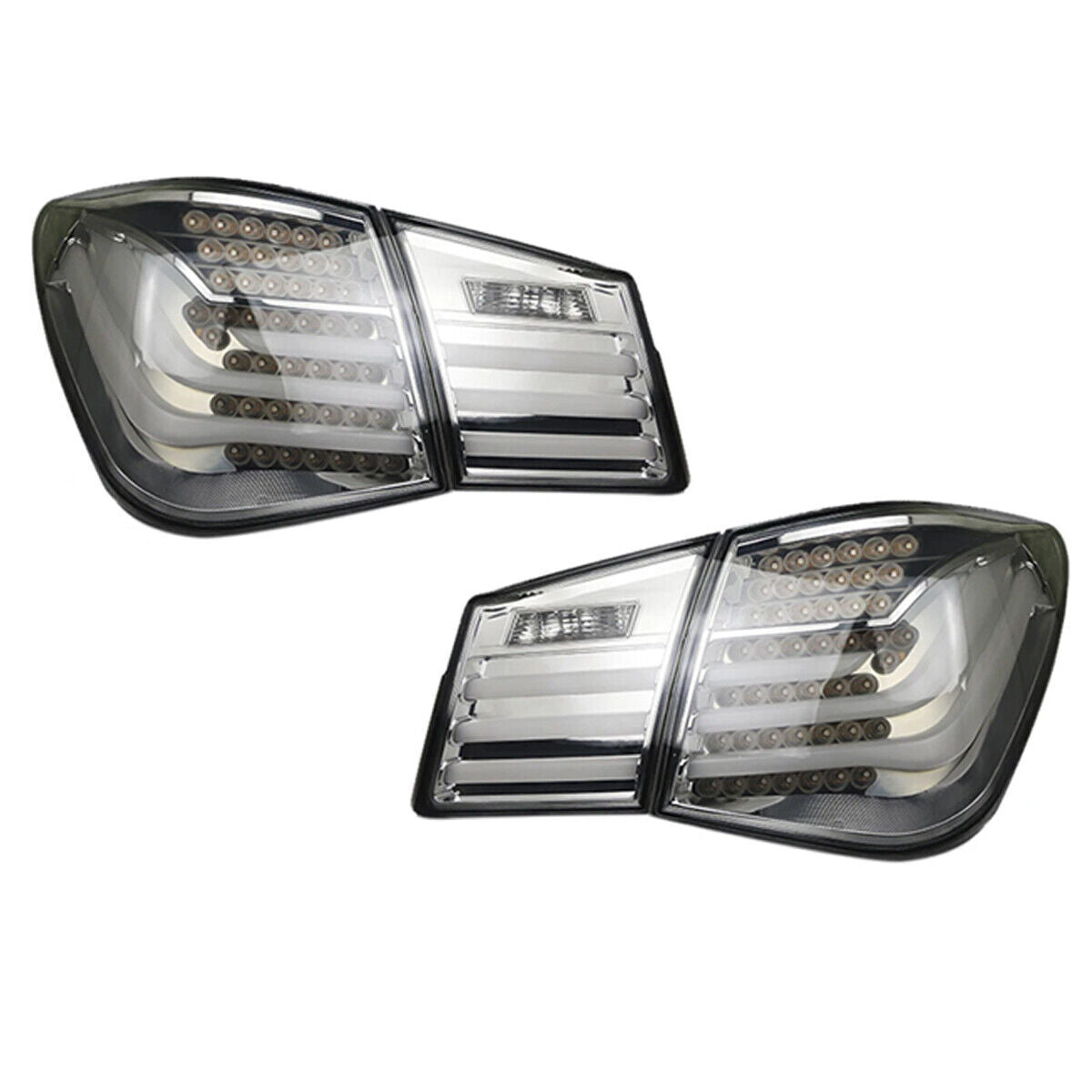 LED Taillights (DRL) and Rear Brake Lights (Smoke-Finish) for Chevrolet for Cruze 2009-2015