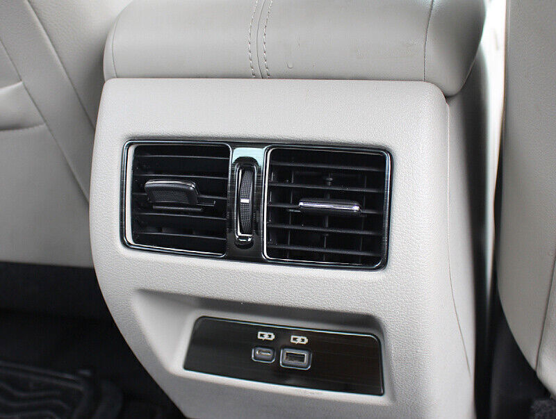 Rear Air Outlet Vent Frame Trim Fit for Nissan Altima Teana 19-22 Black Titanium