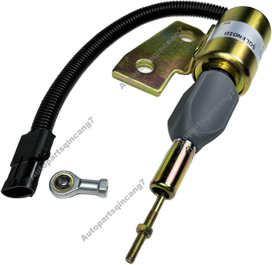 24V Stop Solenoid SA-4941-24 for 4BT Engine for Hyundai R130 Excavator
