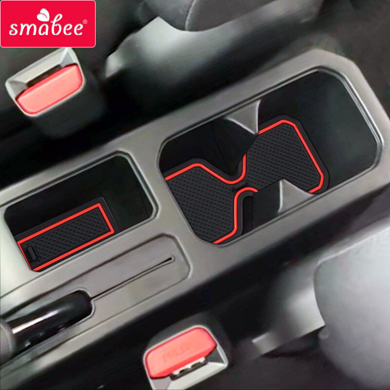 Anti-Slip Gate Slot Cup Mat for Suzuki for Jimny 2019 -2022 Car Door Pad Accessories