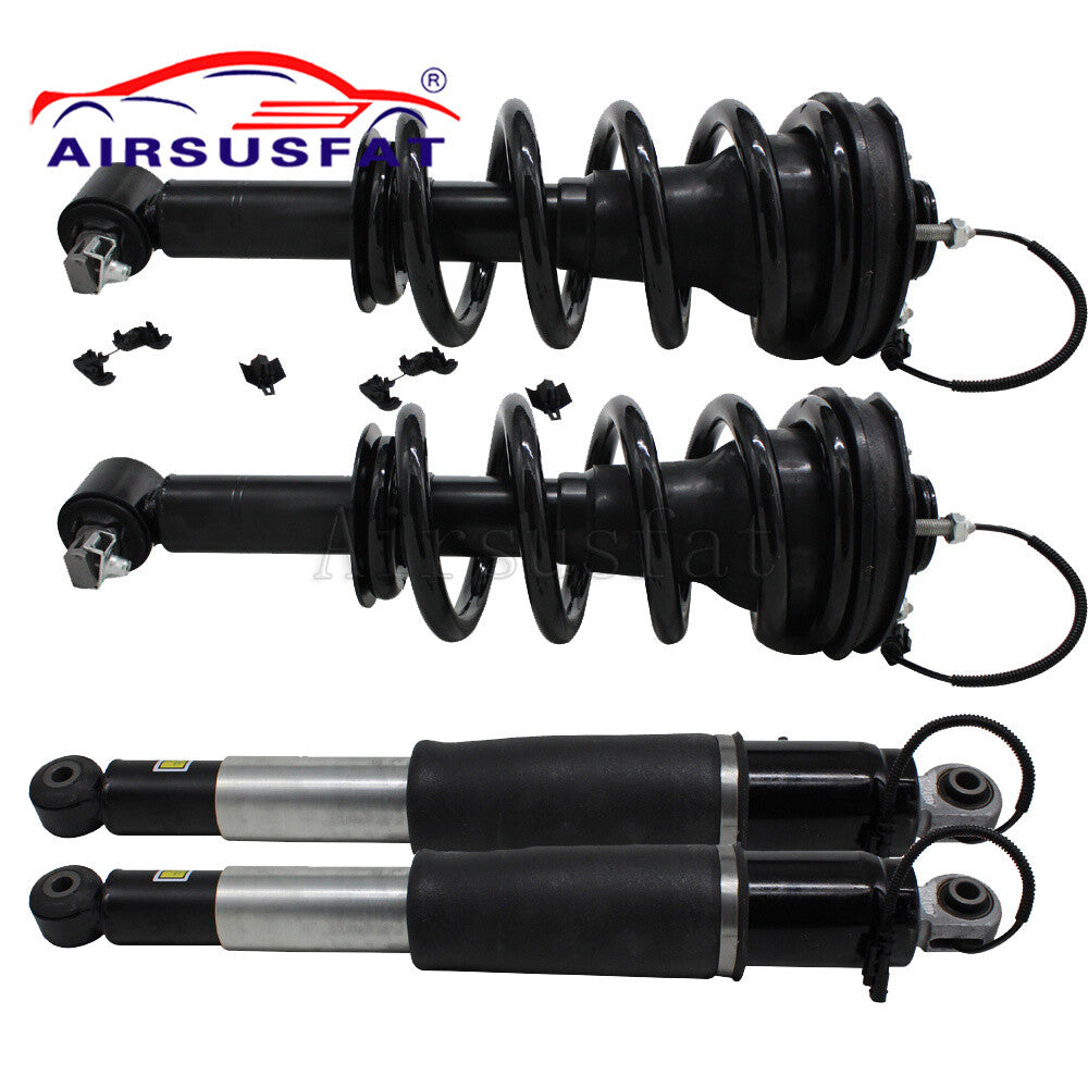 Front and rear magnetic shock absorbers are suitable for the for Cadillac for Chevrolet Tahoe for Escalade 2015 - 19