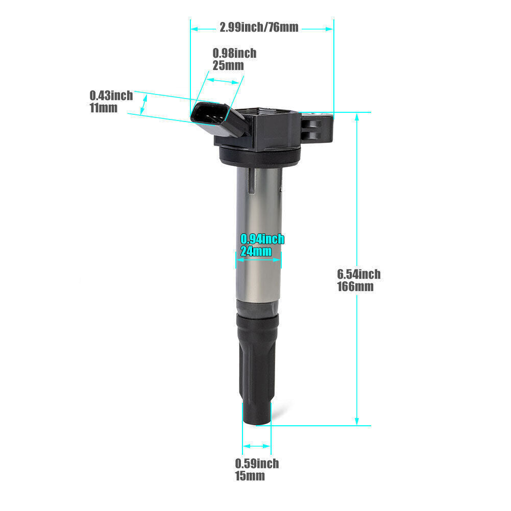 6x 90919-A2002 90919-A2007 ignition coils suitable for LEXUS EVORA and for Toyota HIGHLANDER 08-17