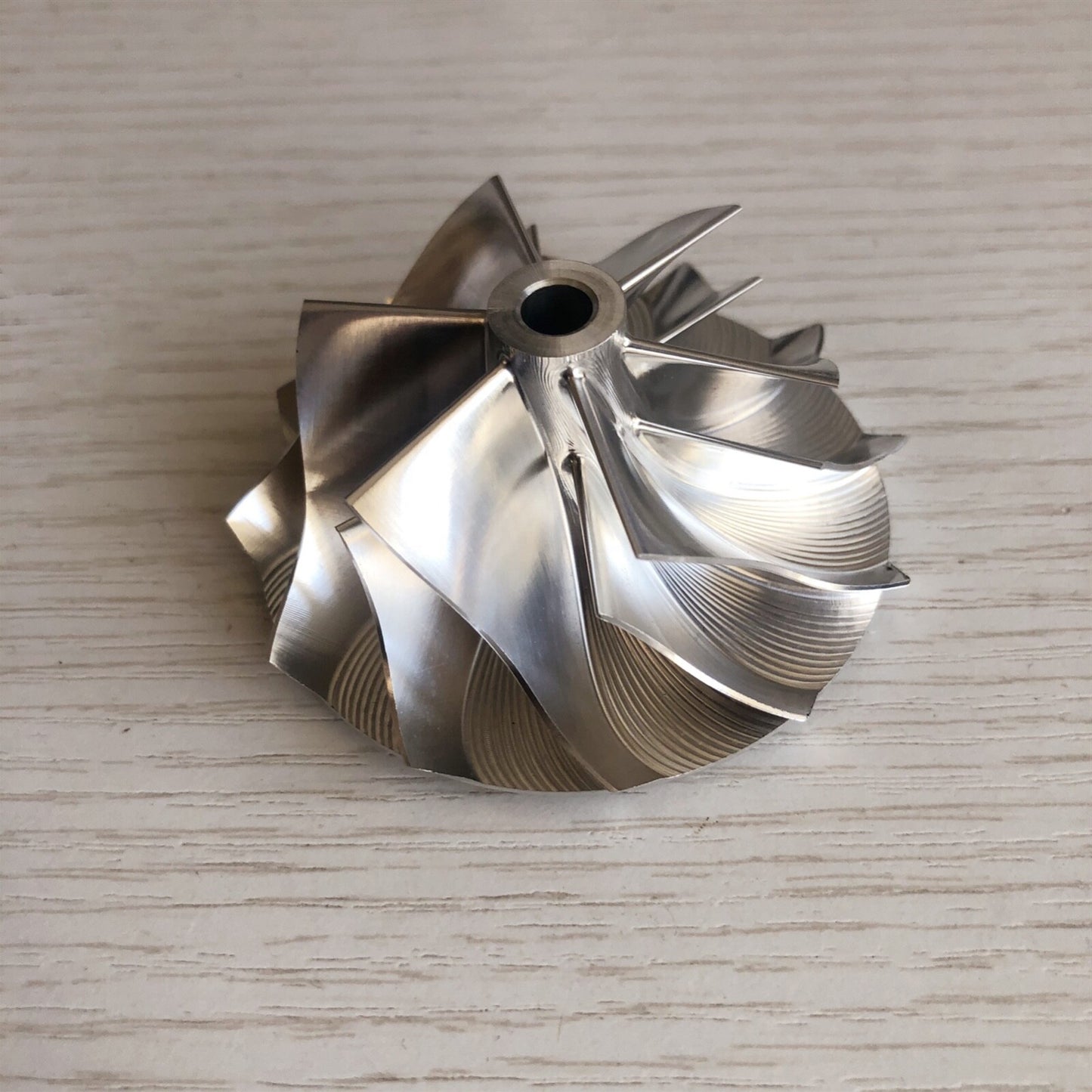 GT28 47.10/61.98 mm 6+6 Blade High-Performance Turbine Billet Compressor Wheel