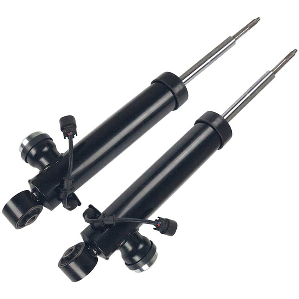 A pair of Absobers electric left rear shock absorbers for the all-new for Cadillac SRX (2010-2016).