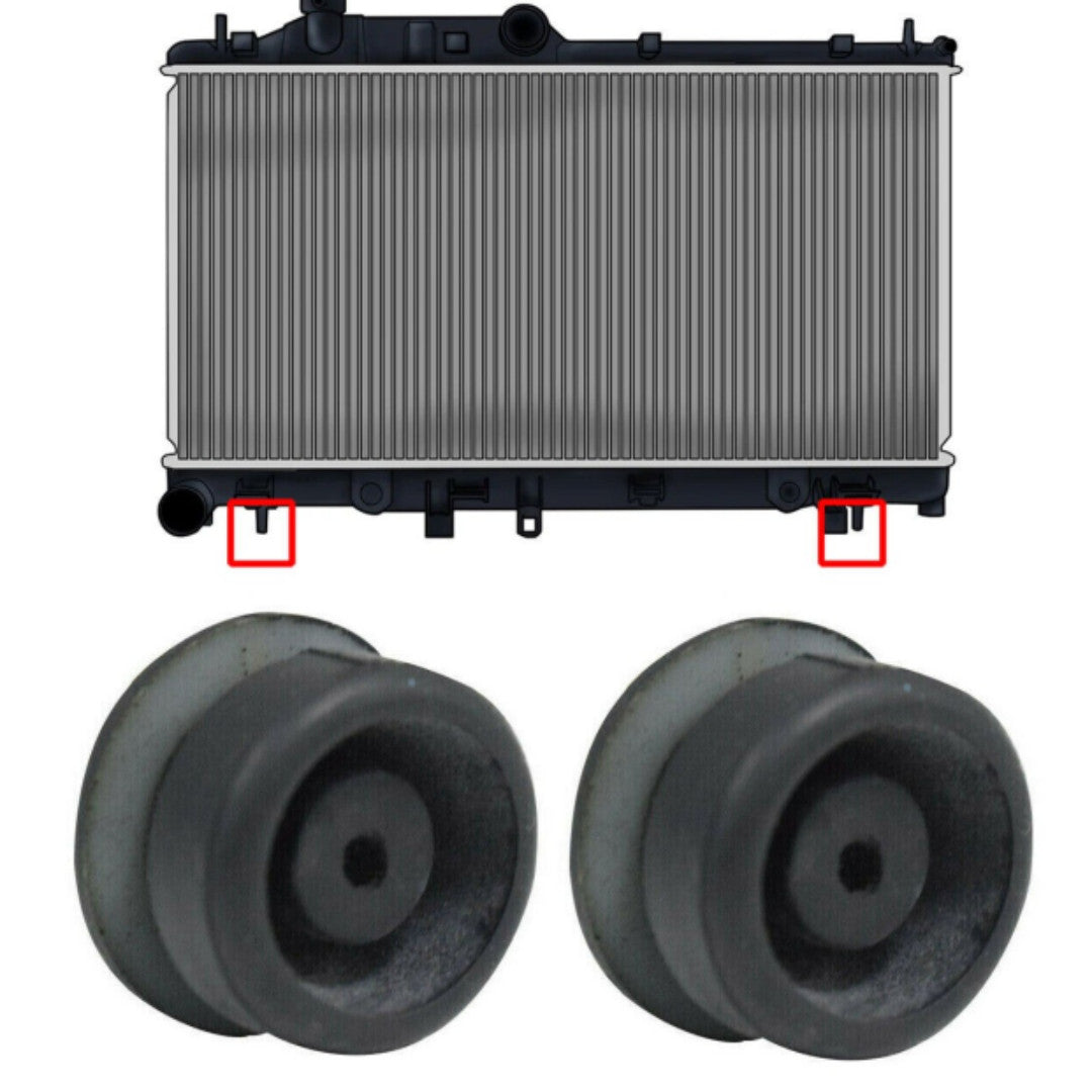 Rubber gasket bushing for bottom radiator mounting suitable for Honda CRV for Civic Accord