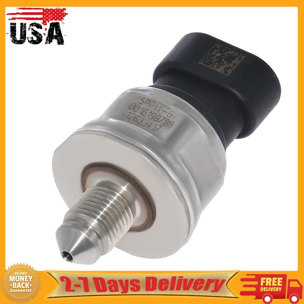 Fuel Rail Pressure Sensor for Cadillac for Chevrolet for Buick for GMC 2.4 12635273 5PP11-6