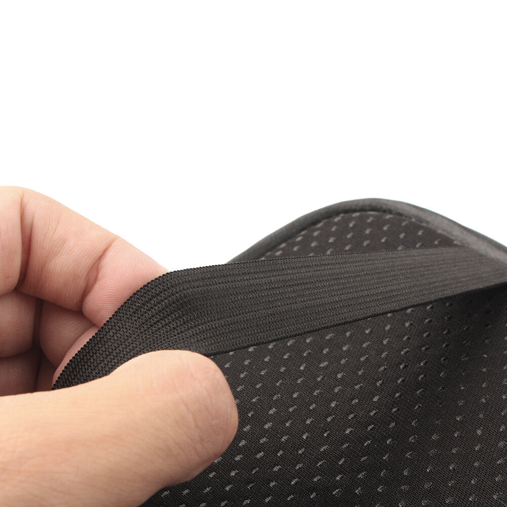 Car Fit JDM Carbon Fiber Center Console Armrest Cushion Mat Pad Cover Auto