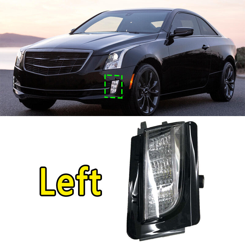 Left for Cadillac ATSL 2013-2019 Front Fog Light Daytime Running Light